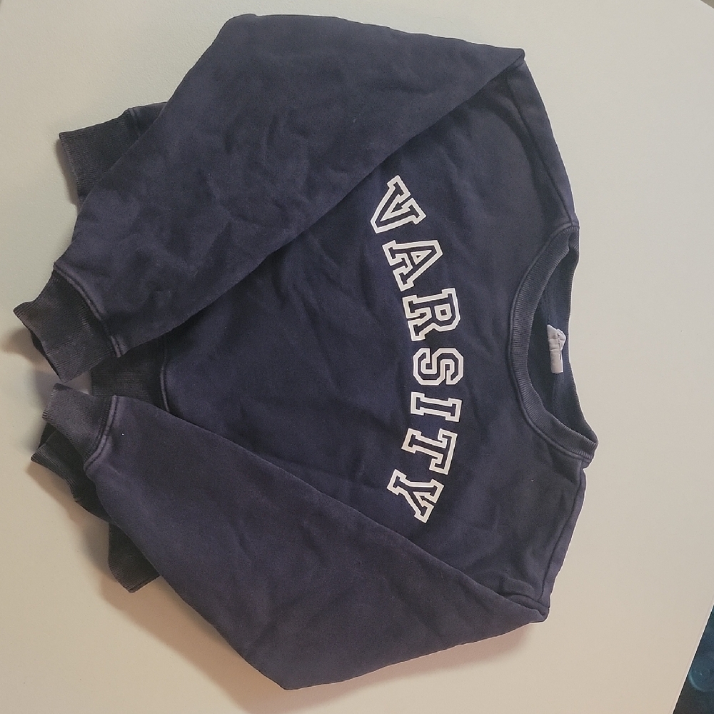 GAP Kids Navy Varsity Sweatshirt